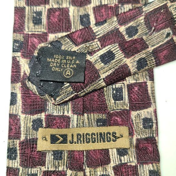 Mens silk Tie from J Riggins - Picture 2 of 4